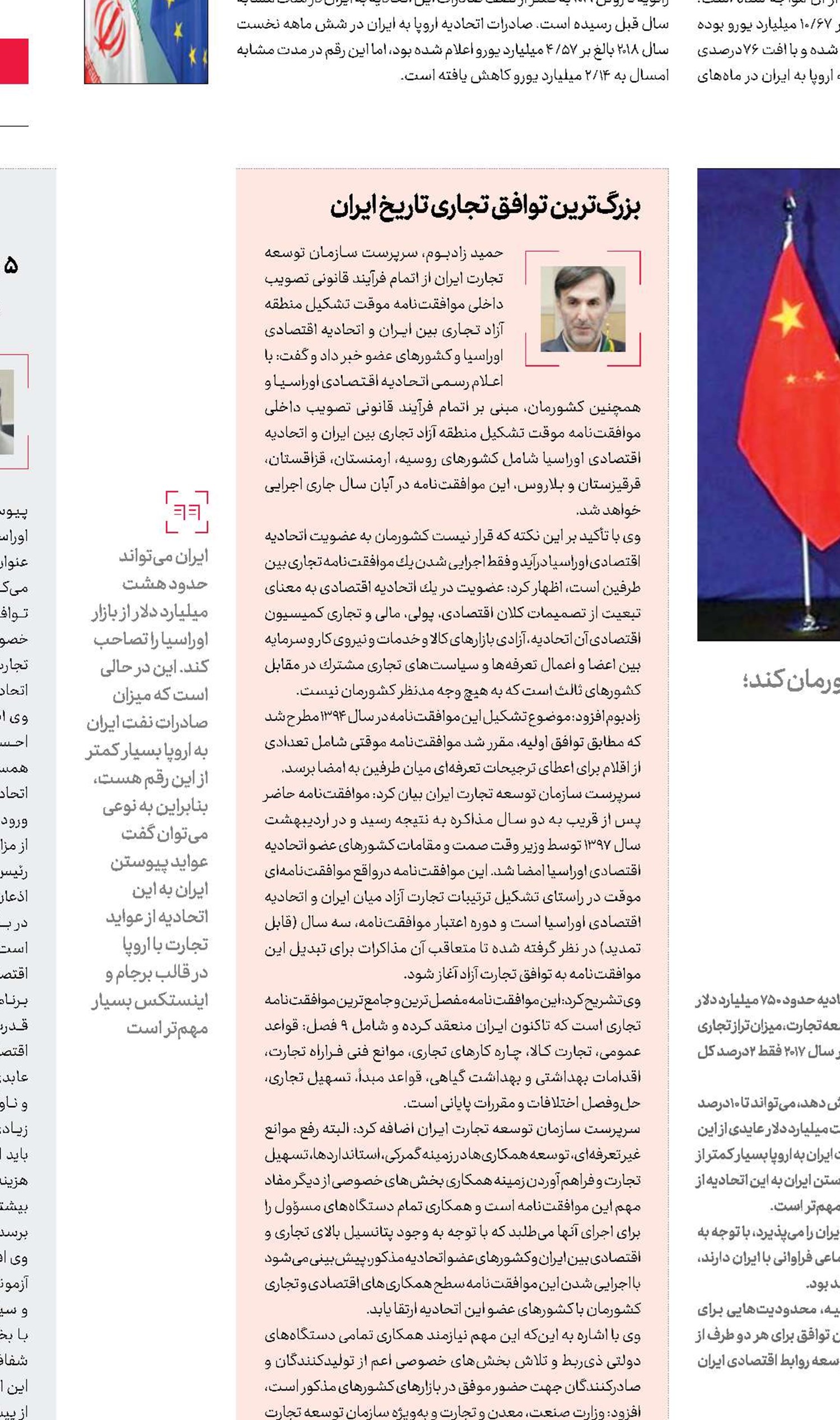 بازار 400 میلیارد دلاری در انتظار ایران