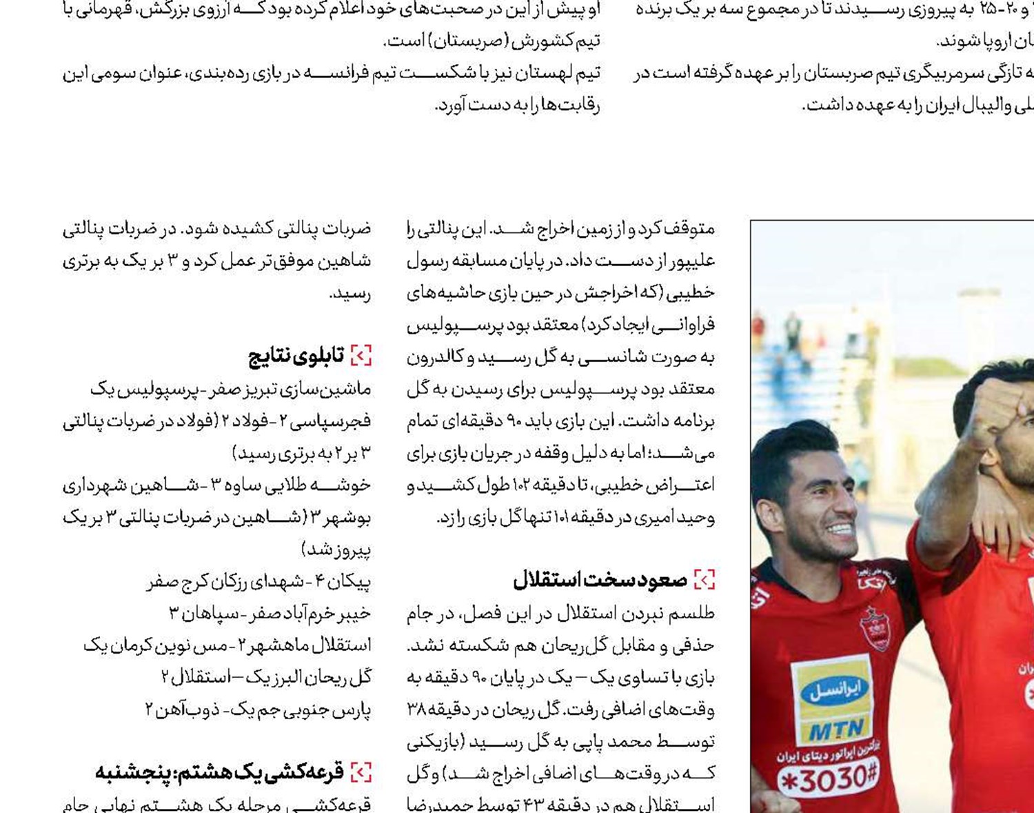 برق، جام حذفی را گرفت