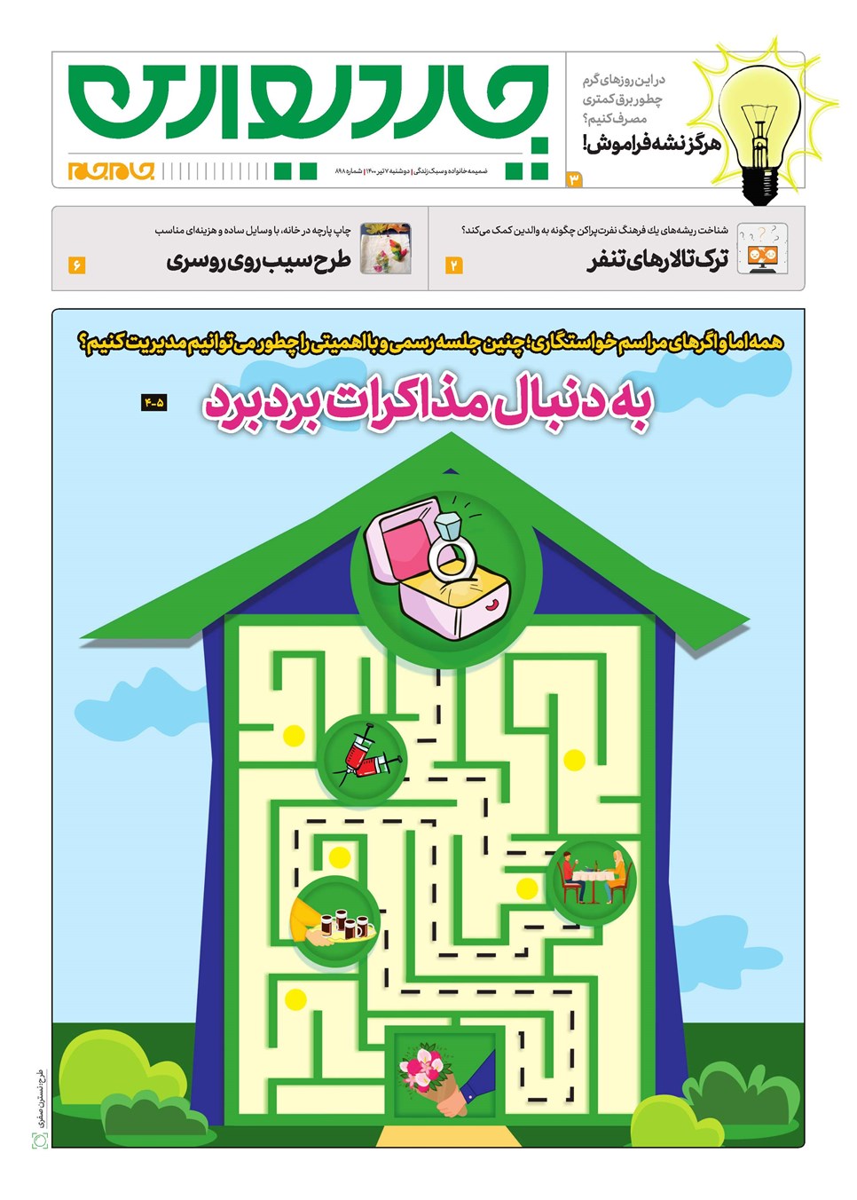 روزنامه تاریخ ۷ تیر ۱۴۰۰