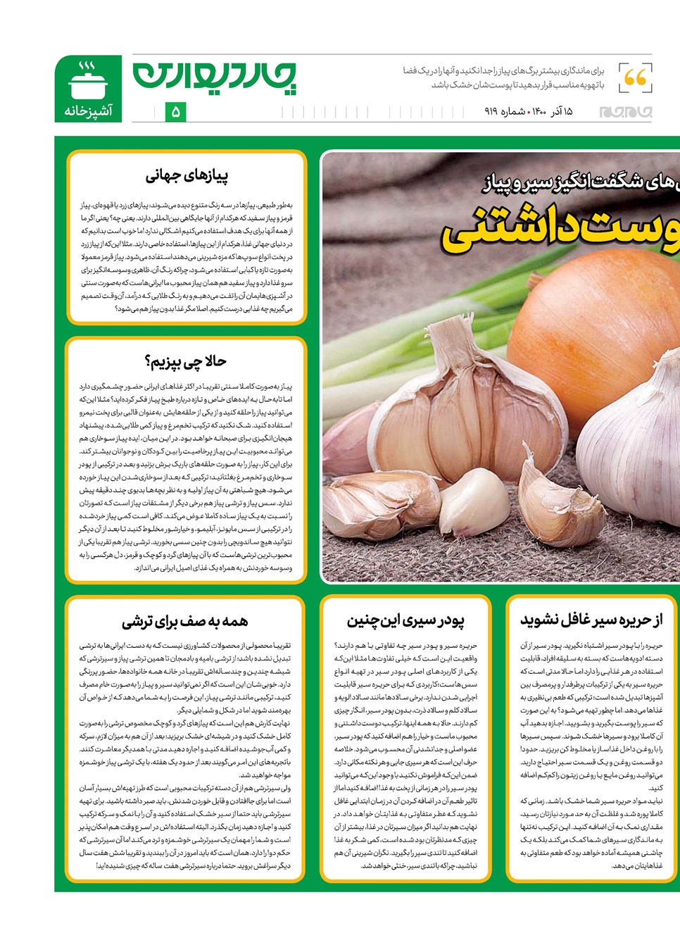 روزنامه تاریخ ۱۵ آذر ۱۴۰۰