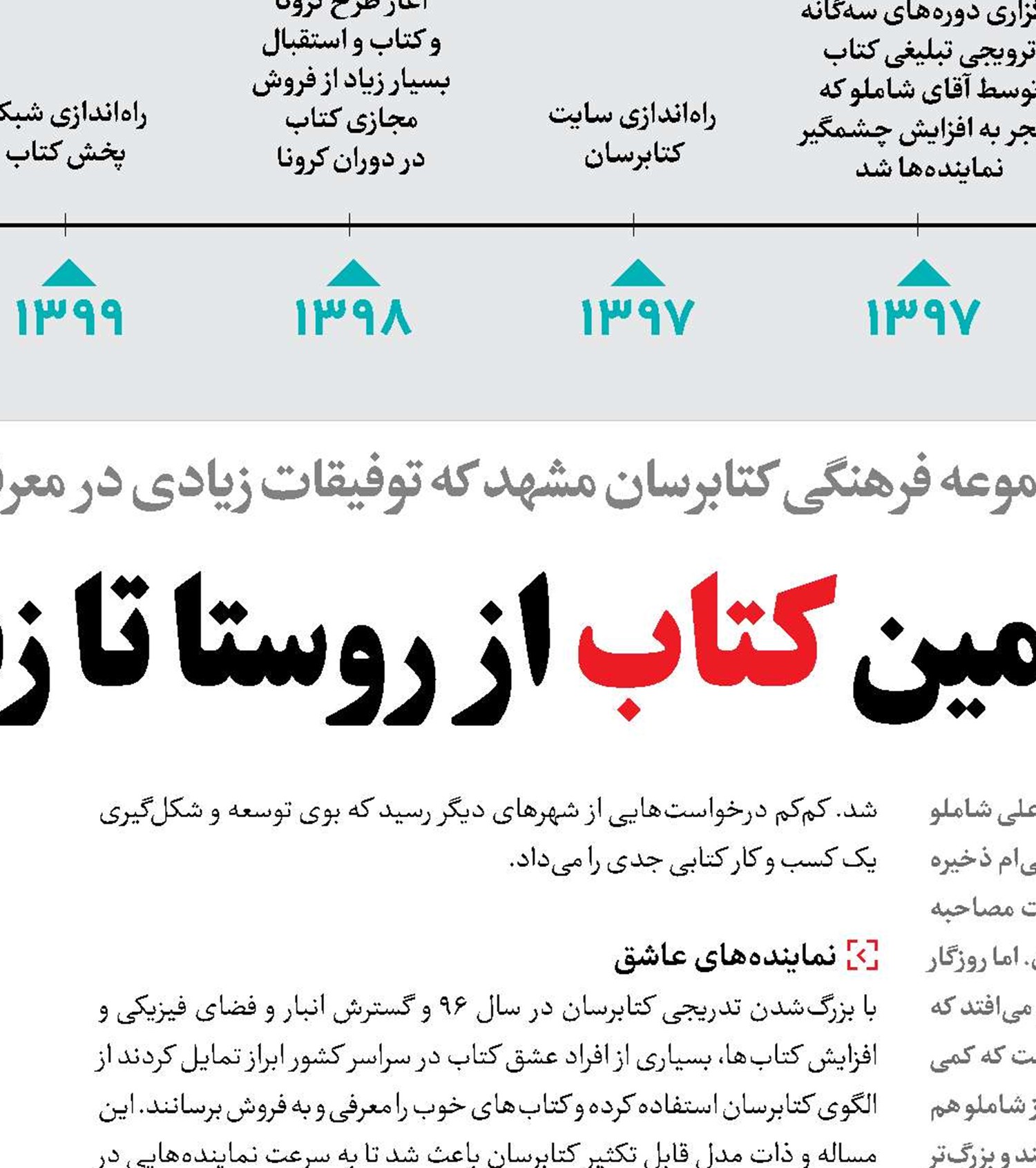 تأمین کتاب از روستا تا زندان