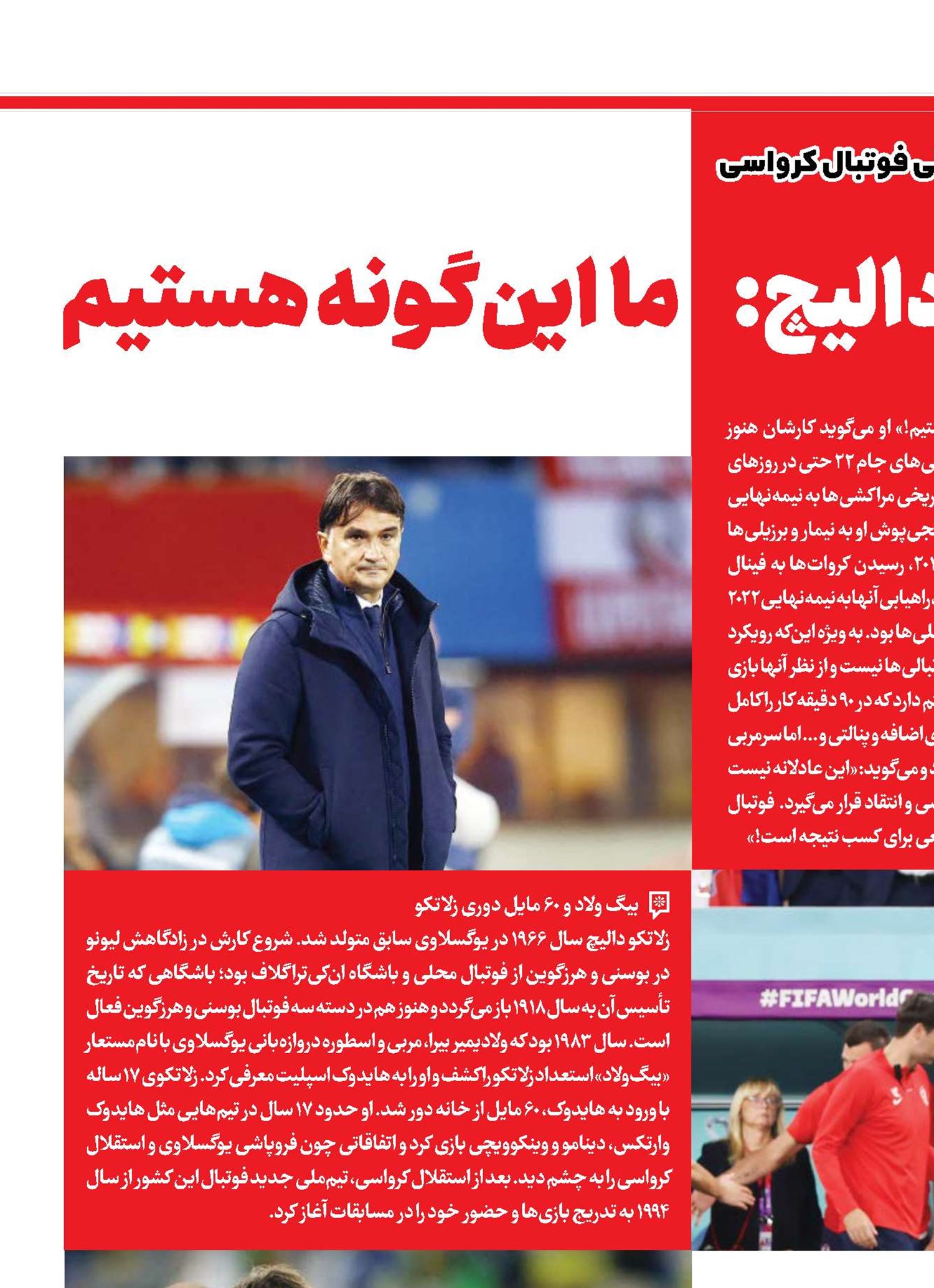 زلاتکو دالیچ: مااین‌گونه هستیم