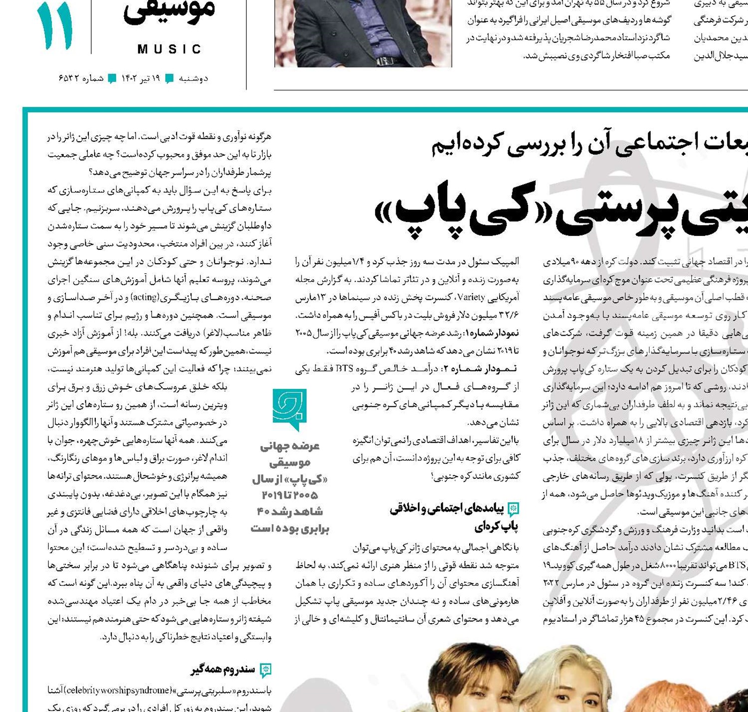 سندرم سلبریتی پرستی«کی‌پاپ»