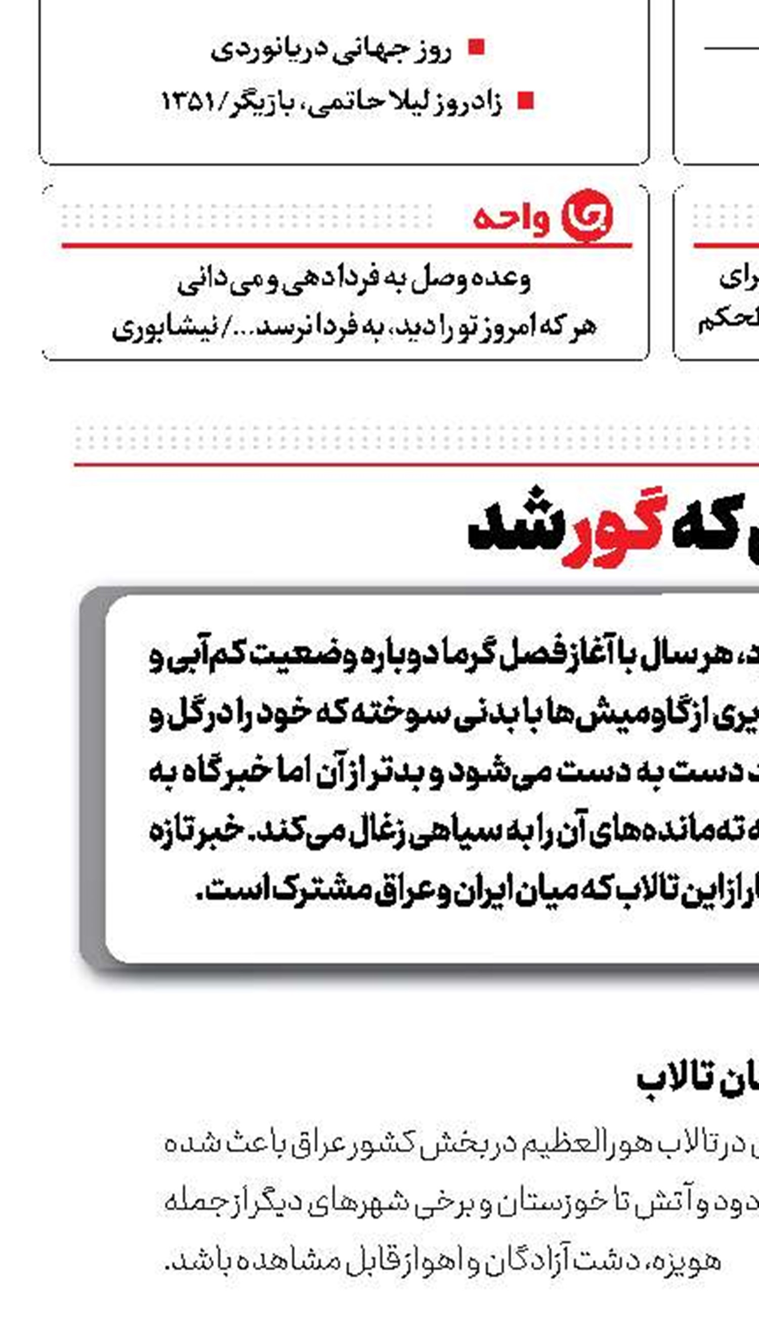 هوری که گور شد
