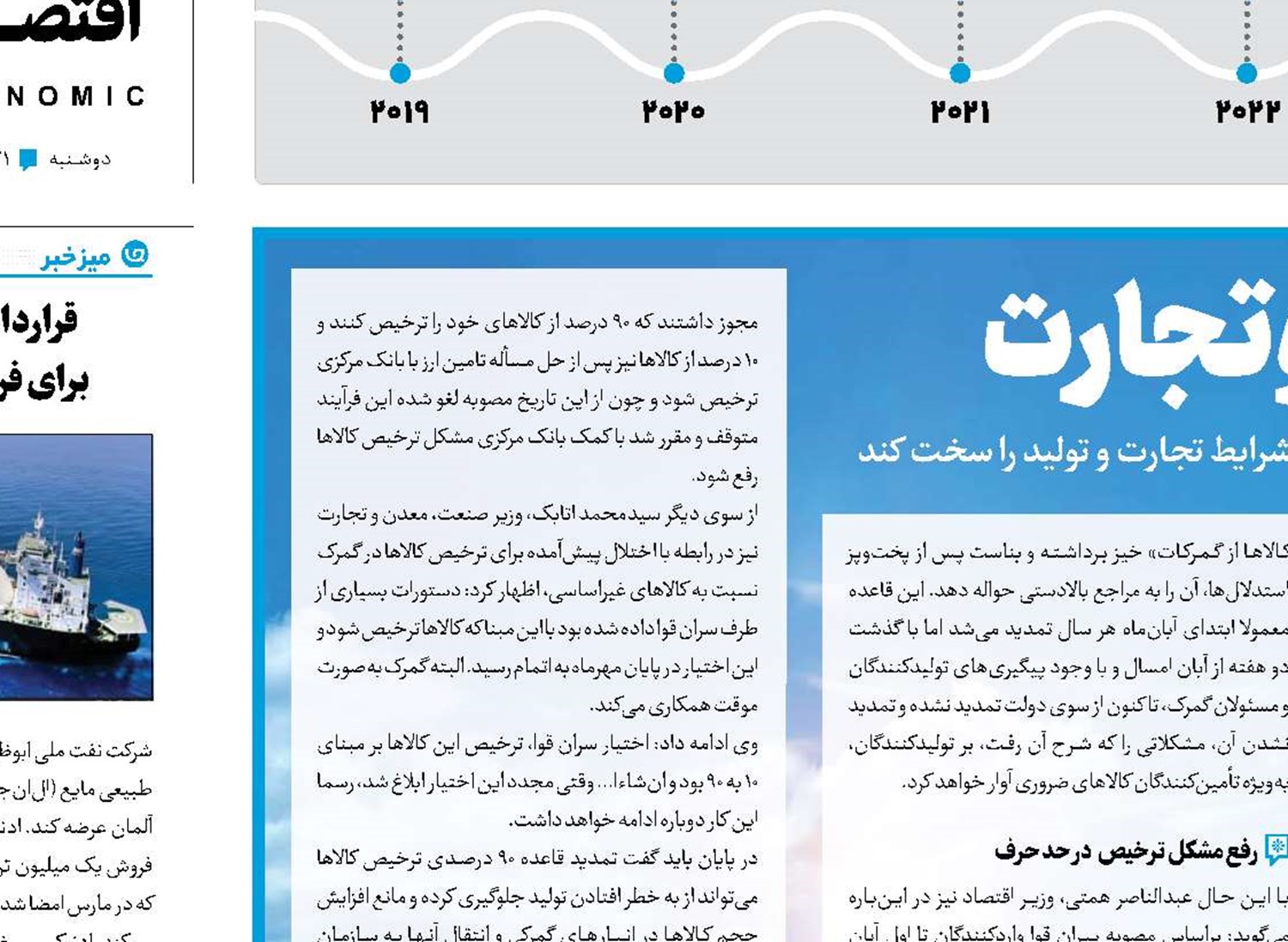 هشدار تحدید تولید و تجارت