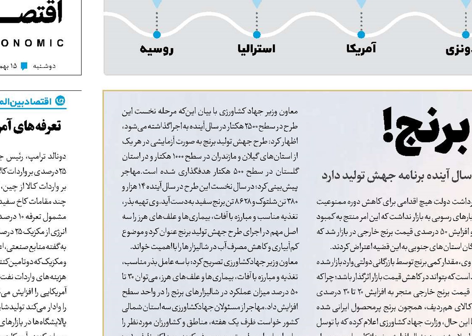 نوشدارو پس از گرانی برنج!